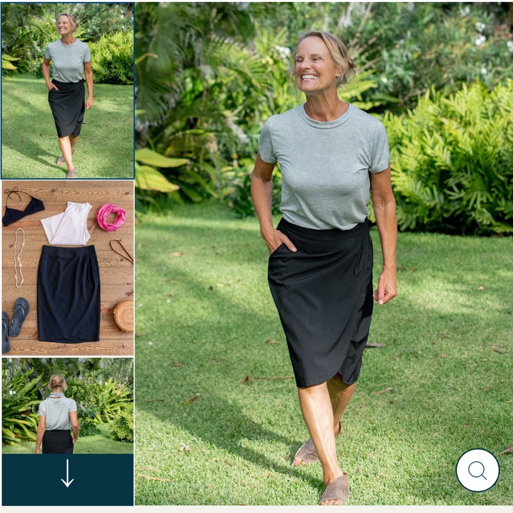 Ripskirt Hawaii black length 3
